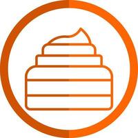 Cream Vector Icon Design