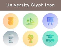 university Vector Icon Set