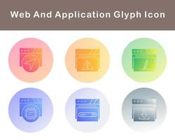 Web And Application Vector Icon Set