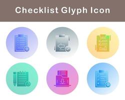 Checklist Vector Icon Set