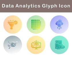 Data Analytics Vector Icon Set