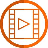 Video Vector Icon Design