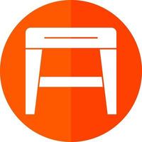 Stool f Vector Icon Design