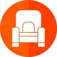 Armchair Vector Icon Design