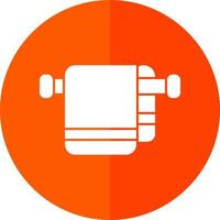 Towel Vector Icon Design