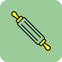 Rolling Pin Vector Icon Design