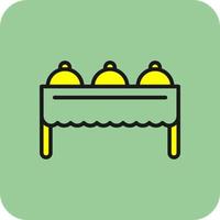 Buffet Vector Icon Design
