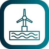 Turbine Vector Icon Design