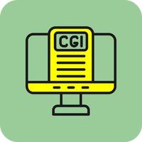 Cgi Vector Icon Design