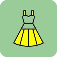 diseño de icono de vector de vestido