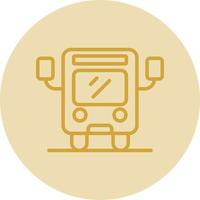 Bus Vector Icon Design