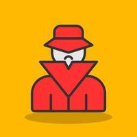 diseño de icono de vector de detective