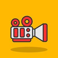 Film Camera Vector Icon Design