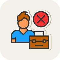 Unemployed Vector Icon Design