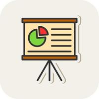 Presentation Vector Icon Design