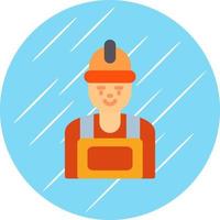 Builder Vector Icon Design