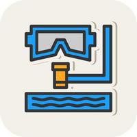 Snorkel Vector Icon Design