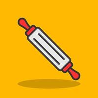 Rolling Pin Vector Icon Design