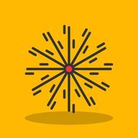 Fireworks Vector Icon Design