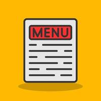 Menu Vector Icon Design