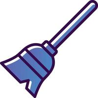 Broom Vector Icon Design