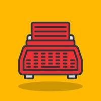 Typing Vector Icon Design
