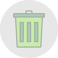 Trash Vector Icon Design