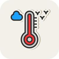 Temperature Vector Icon Design