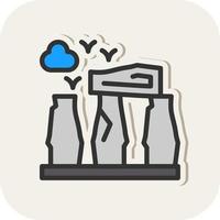 Stonehenge Vector Icon Design