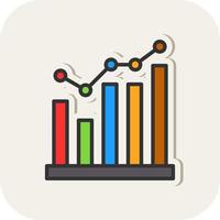 Graph Vector Icon Design