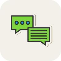 Chat Vector Icon Design