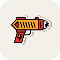 Stun Gun Vector Icon Design