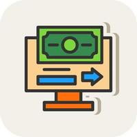 Online Payment Vector Icon Design