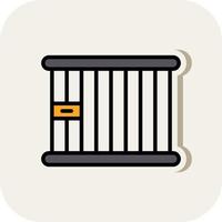 Jail Vector Icon Design