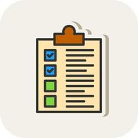 Check List Vector Icon Design