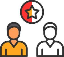 Employee Engagement Vector Icon Design