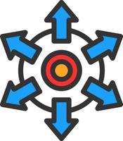 Expansion Vector Icon Design