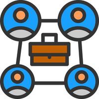Job Rotation Vector Icon Design