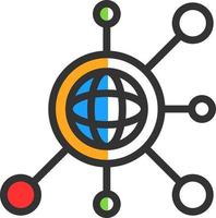 Networking Vector Icon Design