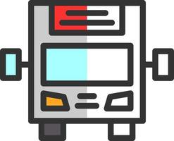 Bus Display Vector Icon Design