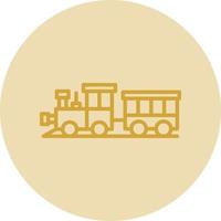 diseño de icono de vector de tren