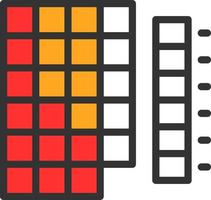 Heatmap Vector Icon Design