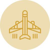 Airplane Vector Icon Design