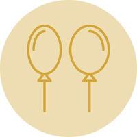 Balloons Vector Icon Design