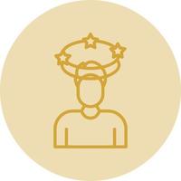 Dizzy Vector Icon Design