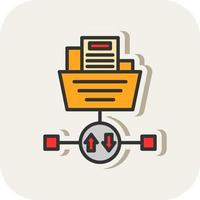 File Transfer Protocol Vector Icon Design