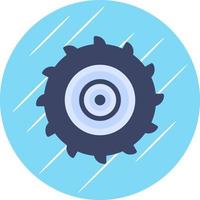Circular Saw Vector Icon Design