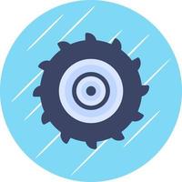 diseño de icono de vector de sierra circular