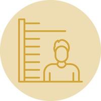 Height Limit Vector Icon Design