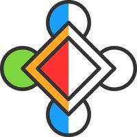 Gestalt Principles Vector Icon Design